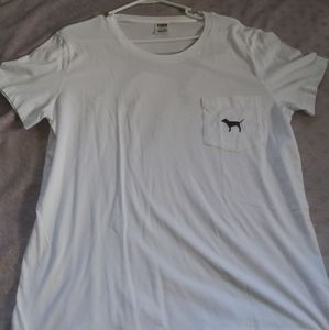 Large vs pink campus tee